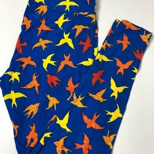 Lula Roe TC Bird Leggings